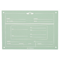Plaque de box English HV Polo