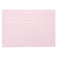 Plaque de box English HV Polo Jolie rose Plaque de box English HV Polo Jolie rose