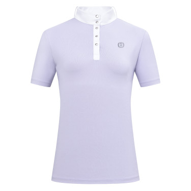 Polo de concours manches courtes Imperial Riding Basic femme Glycine Violet Polo de concours manches courtes Imperial Riding Basic femme Glycine Violet
