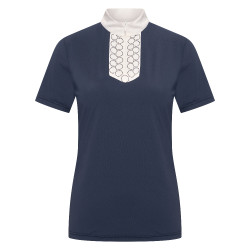 Polo de concours manches courtes Imperial Riding Shine femme Marine Bleu marine Polo de concours manches courtes Imperial Riding Shine femme Marine Bleu marine