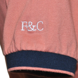 Polo enfant Cusca Flags & Cup Vieux rose Polo enfant Cusca Flags & Cup Vieux rose