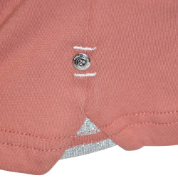 Polo enfant Cusca Flags & Cup Vieux rose Polo enfant Cusca Flags & Cup Vieux rose