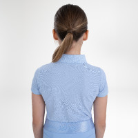 Polo manches courtes Euro-Star Mara Kids Bleu clair