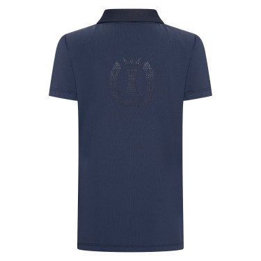 Polo manches courtes Imperial Riding Marly Kids Marine Bleu marine