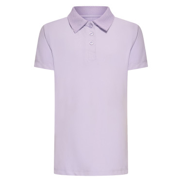 Polo manches courtes Imperial Riding Marly Kids Glycine Violet