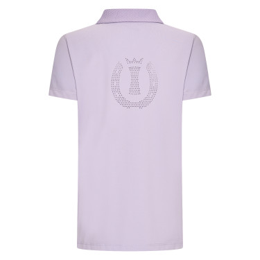 Polo manches courtes Imperial Riding Marly Kids Glycine Violet