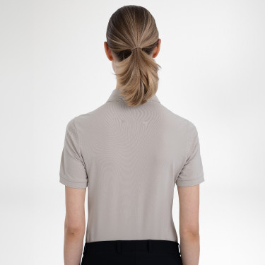 Polo shirt manches courtes Euro-Star Mara femme Beige
