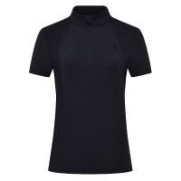 Polo shirt manches courtes Euro-Star Monica femme Noir