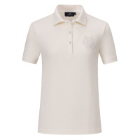 Polo shirt manches courtes HV Polo Norma femme Blanc Polo shirt manches courtes HV Polo Norma femme Blanc