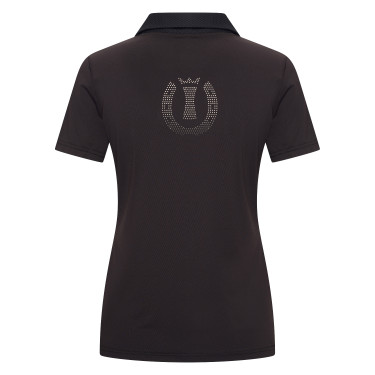 Polo shirt manches courtes Imperial Riding Marly femme Noir