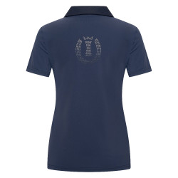 Polo shirt manches courtes Imperial Riding Marly femme Marine Bleu marine Polo shirt manches courtes Imperial Riding Marly femme Marine Bleu marine