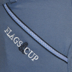 Pantalon Flags & Cup Copaya femme Bleu orage