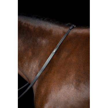 Rênes Imperial Riding en caoutchouc à picots