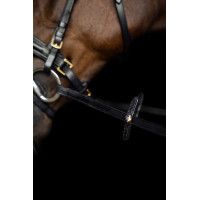 Rênes Imperial Riding en caoutchouc à picots