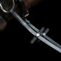 Rênes Imperial Riding en caoutchouc avec renfort en nylon