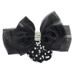 Résille pour cheveux avec résille et perles Imperial Riding Noir