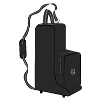 Sac à bottes et casque Imperial Riding Basic Noir