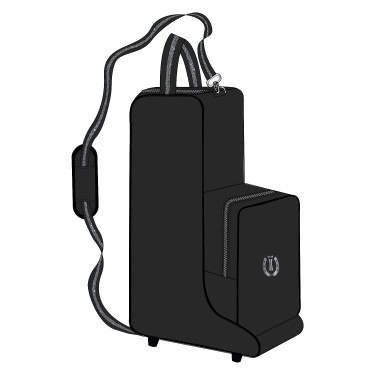 Sac à bottes et casque Imperial Riding Basic Noir