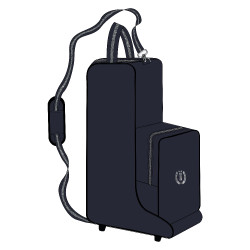 Sac à bottes et casque Imperial Riding Basic Marine Bleu marine