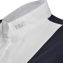 Polo Diamantina femme manches courtes Flags & Cup Bleu marine Polo Diamantina femme manches courtes Flags & Cup Bleu marine