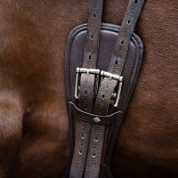 Sangle de dressage Imperial Riding anatomique avec boucles à rouleaux Noir