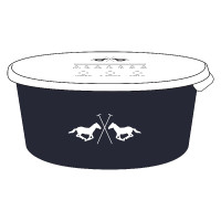 Seau Mangeoire HV Polo Nena 2L Marine Bleu marine
