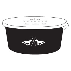 Seau Mangeoire HV Polo Nena 8L Noir