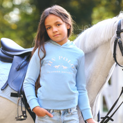 Sweat à capuche HV Polo Jewel Kids Powder blue Bleu Sweat à capuche HV Polo Jewel Kids Powder blue Bleu