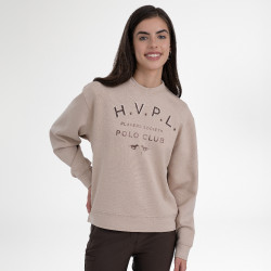 Sweat HV Polo Janice femme Champagne Beige Sweat HV Polo Janice femme Champagne Beige