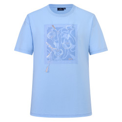 T-shirt manches courtes HV Polo Jenny femme Powder blue Bleu