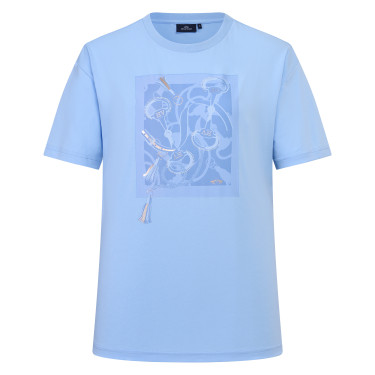 T-shirt manches courtes HV Polo Jenny femme Powder blue Bleu