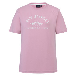 T-shirt manches courtes HV Polo Natalie femme Jolie rose