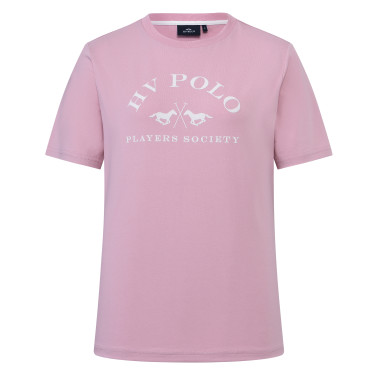 T-shirt manches courtes HV Polo Natalie femme Jolie rose