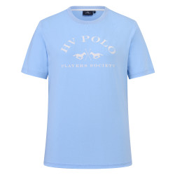 T-shirt manches courtes HV Polo Natalie femme Powder blue Bleu