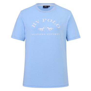T-shirt manches courtes HV Polo Natalie femme Powder blue Bleu