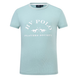 T-shirt manches courtes HV Polo Natalie Kids Aqua sky
