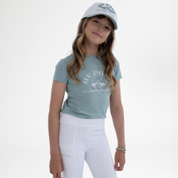 T-shirt manches courtes HV Polo Natalie Kids Aqua sky