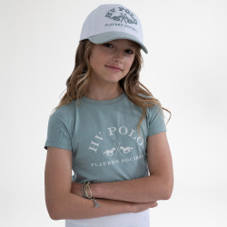T-shirt manches courtes HV Polo Natalie Kids Aqua sky
