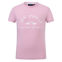 T-shirt manches courtes HV Polo Natalie Kids Jolie rose T-shirt manches courtes HV Polo Natalie Kids Jolie rose