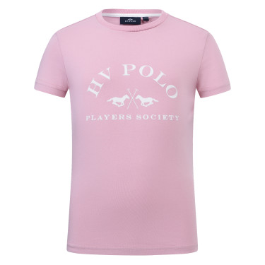 T-shirt manches courtes HV Polo Natalie Kids Jolie rose T-shirt manches courtes HV Polo Natalie Kids Jolie rose