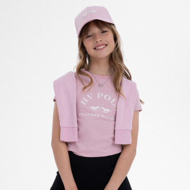 T-shirt manches courtes HV Polo Natalie Kids Jolie rose T-shirt manches courtes HV Polo Natalie Kids Jolie rose