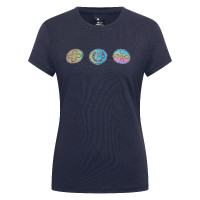T-shirt manches courtes Imperial Riding Holographics femme Marine Bleu marine
