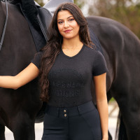 T-shirt manches courtes Imperial Riding Tasha femme Noir