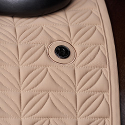 Tapis de selle HV Polo Elisa Dressage Tan Gris
