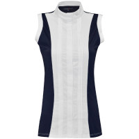Polo Diamantina femme sans manches Flags & Cup Bleu marine Polo Diamantina femme sans manches Flags & Cup Bleu marine