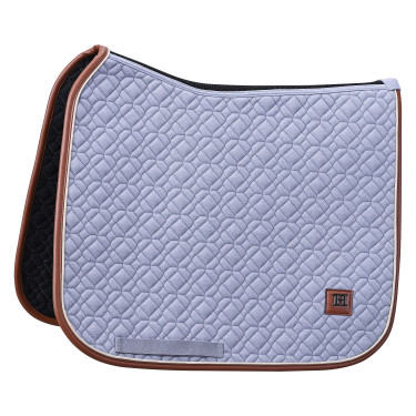 Tapis de selle HV Polo Luxi Dressage Powder blue Bleu Tapis de selle HV Polo Luxi Dressage Powder blue Bleu