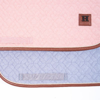 Tapis de selle HV Polo Luxi Dressage Powder blue Bleu
