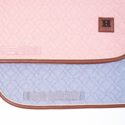Tapis de selle HV Polo Luxi Dressage Powder blue Bleu Tapis de selle HV Polo Luxi Dressage Powder blue Bleu