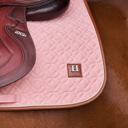 Tapis de selle HV Polo Luxi Dressage Jolie rose