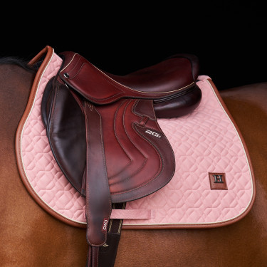 Tapis de selle HV Polo Luxi GP Jolie rose